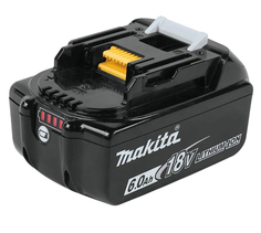 Аккумулятор Makita BL1860B Слайдер Li-Ion 18V 6Ah Слайдер 197423-2