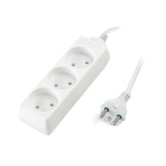 Удлинитель SUPRA 3 Sockets 5m White S-3-5M