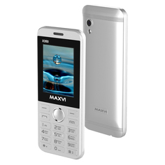 Сотовый телефон Maxvi X350 Metallic Silver