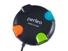 Хаб USB Perfeo PF-HYD-6098H Black
