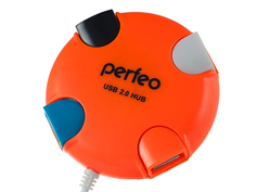 Хаб USB Perfeo PF-HYD-6098H Orange