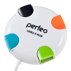 Хаб USB Perfeo PF-VI-H020 White