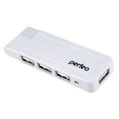 Хаб USB Perfeo PF-VI-H021 White