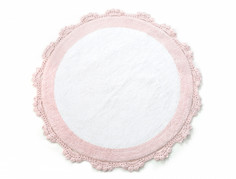 Коврик Irya Doreen Pembe/Beyaz 90x90cm Pink-White