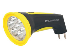 Фонарь UltraFlash LED3807M Black-Yellow 12868