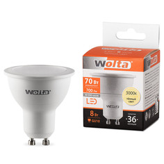 Лампочка Wolta LED MR16/8W/3000K/GU10 25YPAR16-230-8GU10