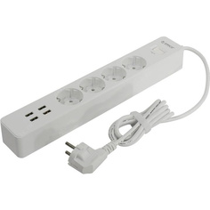 Сетевой фильтр Orico ODE-4A4U-EU-WH