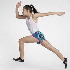 Беговые шорты с принтом для девочек школьного возраста Nike Dri-FIT Tempo