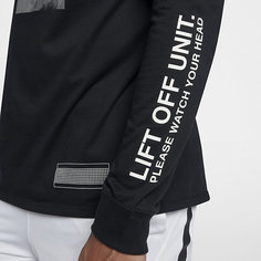 Мужская баскетбольная футболка с длинным рукавом Nike Dri-FIT