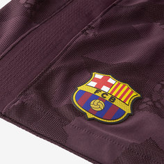 Мужские футбольные шорты 2017/18 FC Barcelona Vapor Match Third Nike