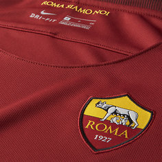 Женское футбольное джерси 2017/18 A.S. Roma Stadium Home Nike