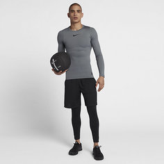 Мужская футболка для тренинга с длинным рукавом Nike Pro Warm