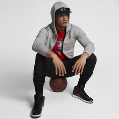 Мужская худи с полноразмерной молнией Jordan Sportswear Wings Fleece Nike