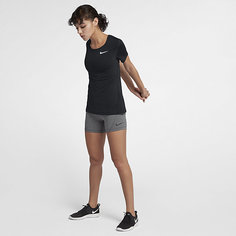 Женская футболка для тренинга с коротким рукавом Nike Pro (плотная посадка)