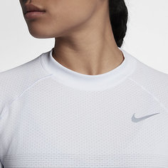 Женская беговая футболка с длинным рукавом Nike Dri-FIT Knit