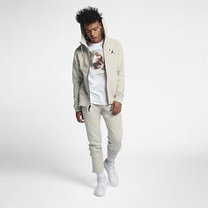 Мужская худи с полноразмерной молнией Jordan Sportswear Wings Fleece Nike