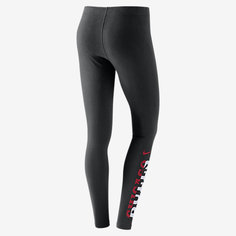 Женские тайтсы НБА Chicago Bulls Nike Leg-A-See