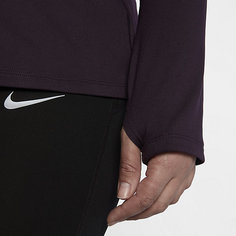 Женская беговая футболка Nike Element (большие размеры)