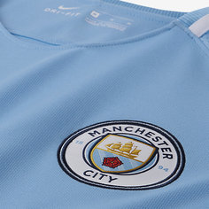 Мужское футбольное джерси 2017/18 Manchester City FC Stadium Home Nike