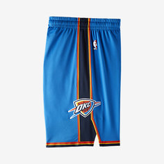 Мужские шорты НБА Oklahoma City Thunder Nike Icon Edition Authentic