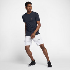 Мужская теннисная футболка NikeCourt Heritage Pocket