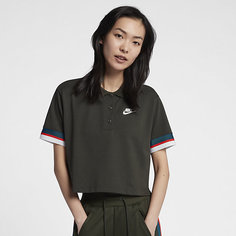 Женская рубашка-поло с укороченным кроем Nike Sportswear