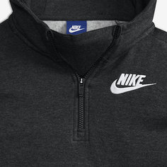 Пончо с молнией до середины груди для девочек школьного возраста Nike Sportswear