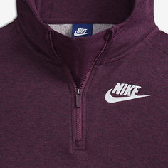 Пончо с молнией до середины груди для девочек школьного возраста Nike Sportswear
