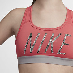 Спортивное бра Nike Logo Back Strap для девочек школьного возраста