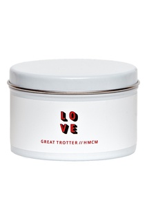 Лимитированная travel свеча LOVE, 200 g Great Trotter