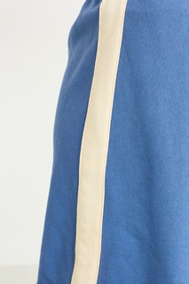 Синяя трикотажная юбка-мини Zasport