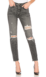 Джинсы-скинни с высокой посадкой karolina karolina - GRLFRND