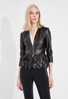 Куртка кожаная Elisabetta Franchi