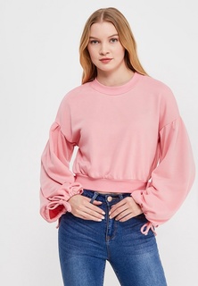 Свитшот LOST INK RIBBON TRIM CROP SWEAT