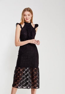 Платье LOST INK LACE BODYCON FRILL SHOULDER DRESS