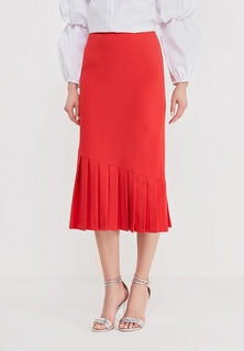 Юбка LOST INK PLEAT DETAIL PENCIL SKIRT