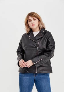 Куртка кожаная LOST INK PLUS BIKER JACKET IN TEXTURED PU