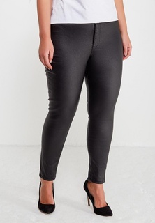 Брюки LOST INK PLUS HIGHWAIST JEGGING IN COATED BLACK