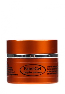 Гель-лак для ногтей Planet Nails 11966 без липкого слоя Paint Gel голубая пастель 5 г