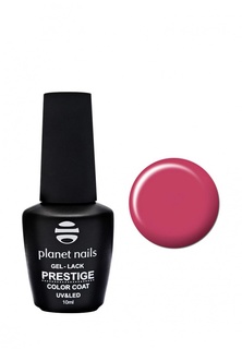 Гель-лак для ногтей Planet Nails "PRESTIGE" - 529, 10 мл малиновый светлый