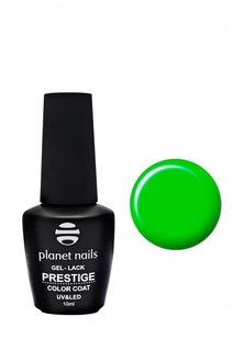 Гель-лак для ногтей Planet Nails Planet Nails, "PRESTIGE" - 534, 10 мл кислотный зеленый