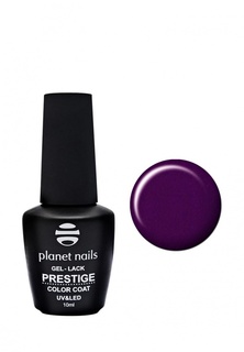 Гель-лак для ногтей Planet Nails "PRESTIGE" - 556, 10 мл перламутровый баклажан