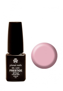 Гель-лак для ногтей Planet Nails "PRESTIGE STYLE" - 404, 8 мл нежно розовая пастель