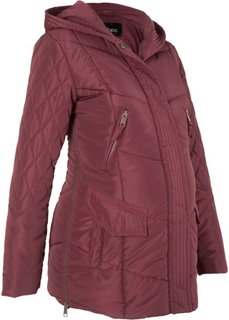 Для будущих мам: стеганая куртка (темно-бордовый) Bonprix
