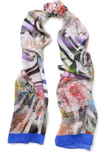 Шелковый шарф с принтом Il Trenino