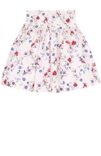 Хлопковая юбка с принтом Simonetta