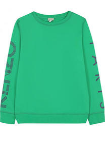Хлопковый свитшот с принтом Kenzo