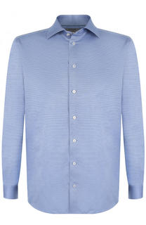 Хлопковая сорочка с воротником кент Eton