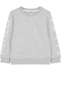 Хлопковый свитшот с принтом Kenzo