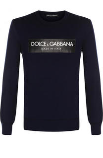 Шерстяной джемпер с принтом Dolce &amp; Gabbana